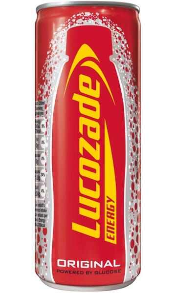 LUCOZADE ORIGINAL 24X250ml CANS