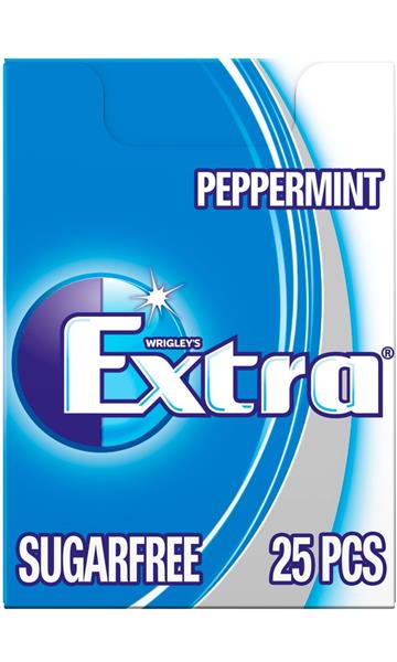 EXTRA HANDY BOX PEPPERMINT 12X25 PACK