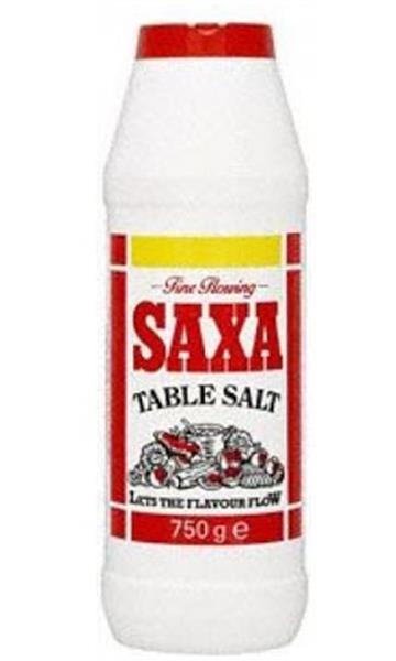 SAXA COOKING SALT 12X750g
