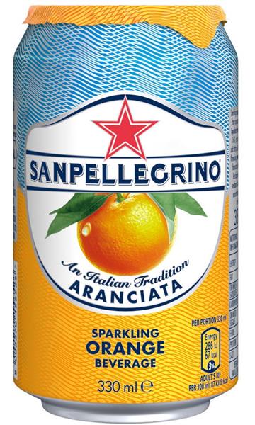 San Pellegrino Orange-24x330ml cans