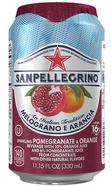 San Pelegrino Pomegranate 24x330ml Cans