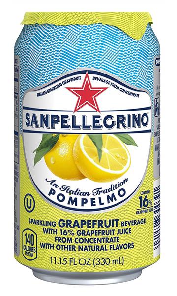 San Pelegrino Pompelmo 24x330ml Cans