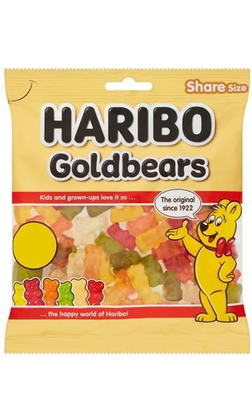 HARIBO GOLD BEAR 12X160g BAGS
