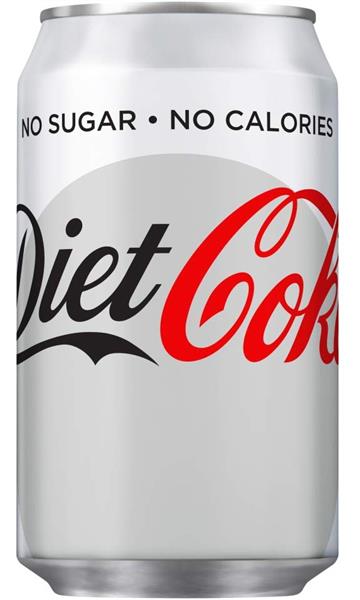 DIET COKE 24X330ml CANS (GB)