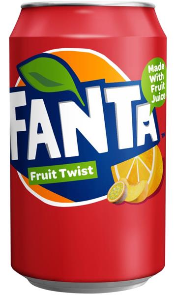 FANTA FRUIT TWIST 24X330ml CANS(GB)