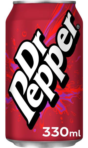 DR PEPPER 24X330ml CANS (GB)