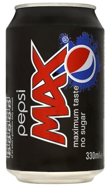 PEPSI MAX 24X330ml CANS (ENG)