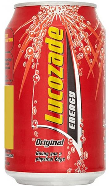 LUCOZADE ORIGINAL 24X330ml  CANS