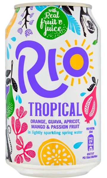 RIO-TROPICAL 24X330ml CANS