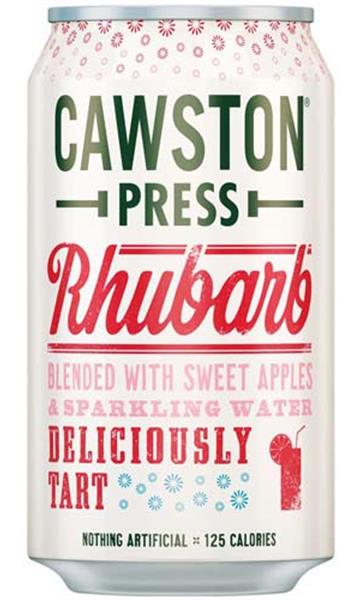 CAWSTON PRESS RHUBARD 24X330ml CANS