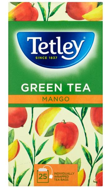 TETLEY GREEN TEA MANGO 6X25s