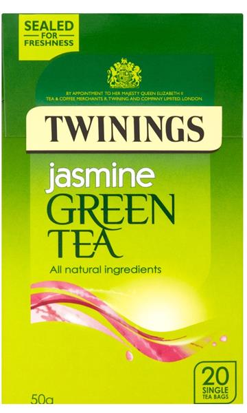 TWININGS JASMINE GREEN TEA 4X20s