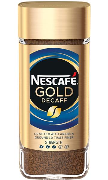 NESCAFE GOLD DECAFF INSTANT COFFEE 6X100g