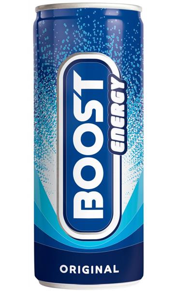 BOOST ENERGY DRINK 24X250ml CANS