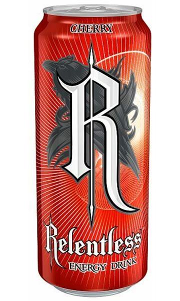 RELENTLESS CHERRY (RED) 12x500ml CANS