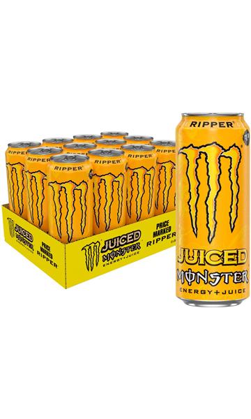 MONSTER ENERGY RIPPER 12X500ml CANS