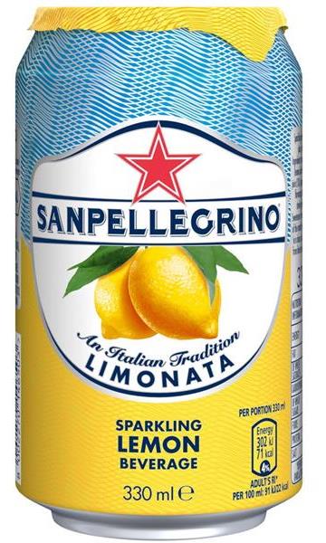 San Pellegrino Lemon-24x330ml cans