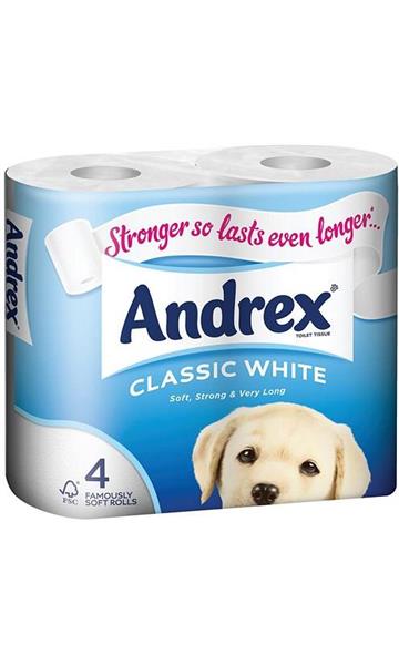 ANDREX CLASSIC WHITE 6X4s