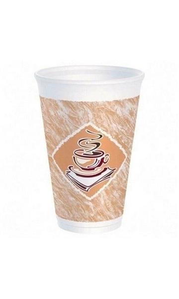 DART CAFE G FOAM CUPS 1000X12L/12 (ORANGE TAPE ON BOX)