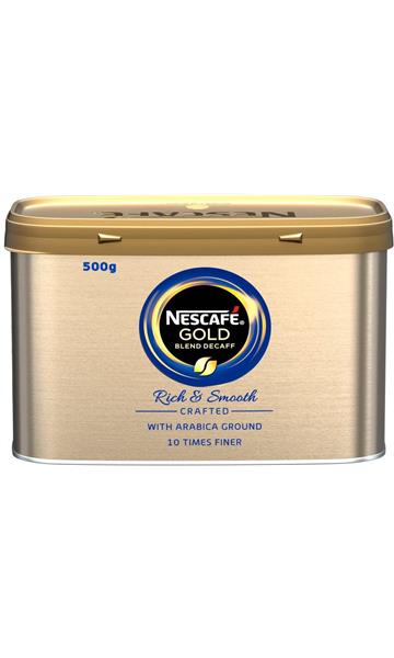 NESCAFE GOLD BLEND DECAF 1X500g