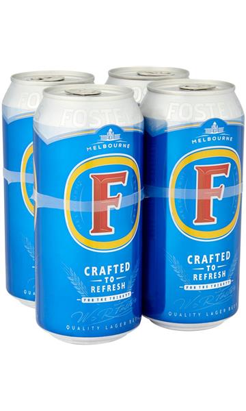 FOSTERS LARGER CANS 4X6X440ml