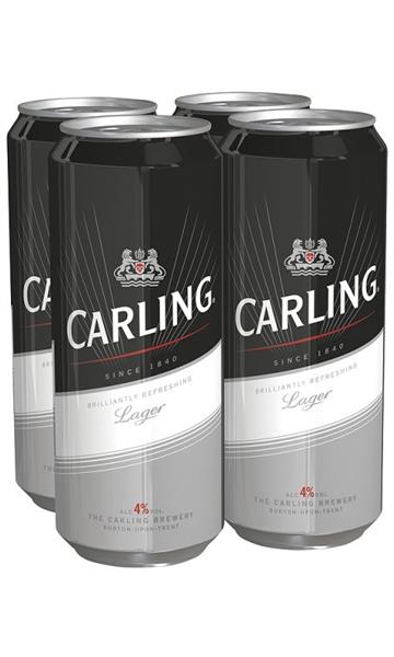 CARLING BLACK CANS 4x6X500ML